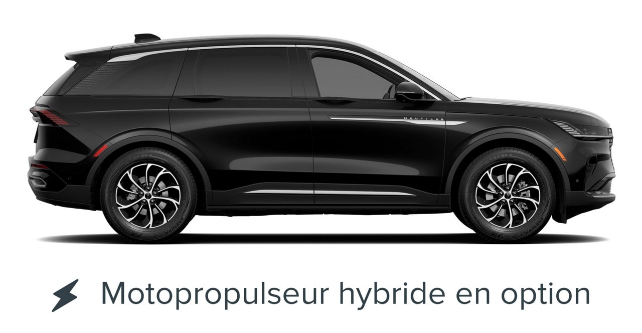 Le Lincoln Nautilus 2025 de couleur extérieure Noir Infini est présenté